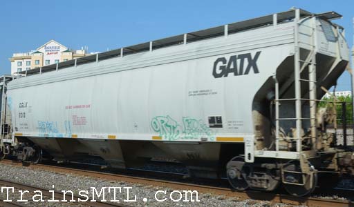 Car/wagon CGLX2313 left side / coté gauche